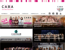 Tablet Screenshot of cabaturkiye.com
